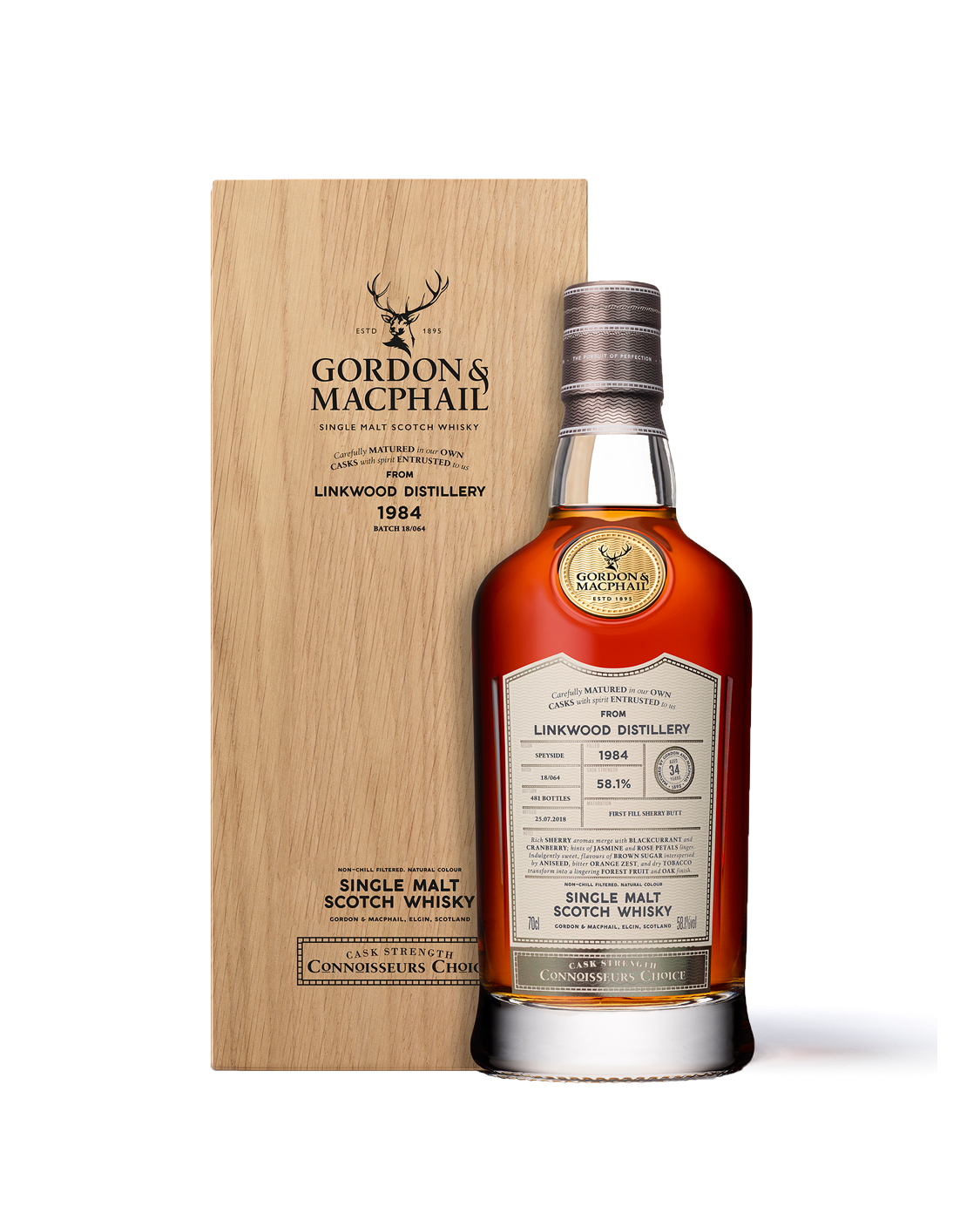 ウイスキー Gordon & MacPhail Linkwood 25 700ml Gordon & Macphail Linkwood 25 year old | 750 ml Bottle